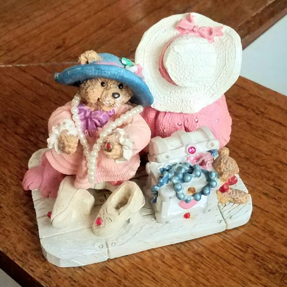 Vintage Teddy Bear Figurine
